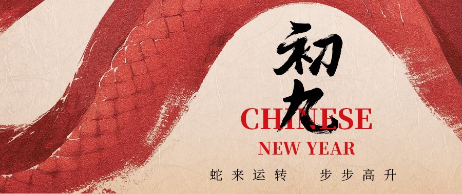 初九丨蛇来运转，步步高升！